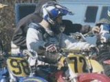 Aaron and Neal (#72) on the gate at Pleasure Valley Raceway.